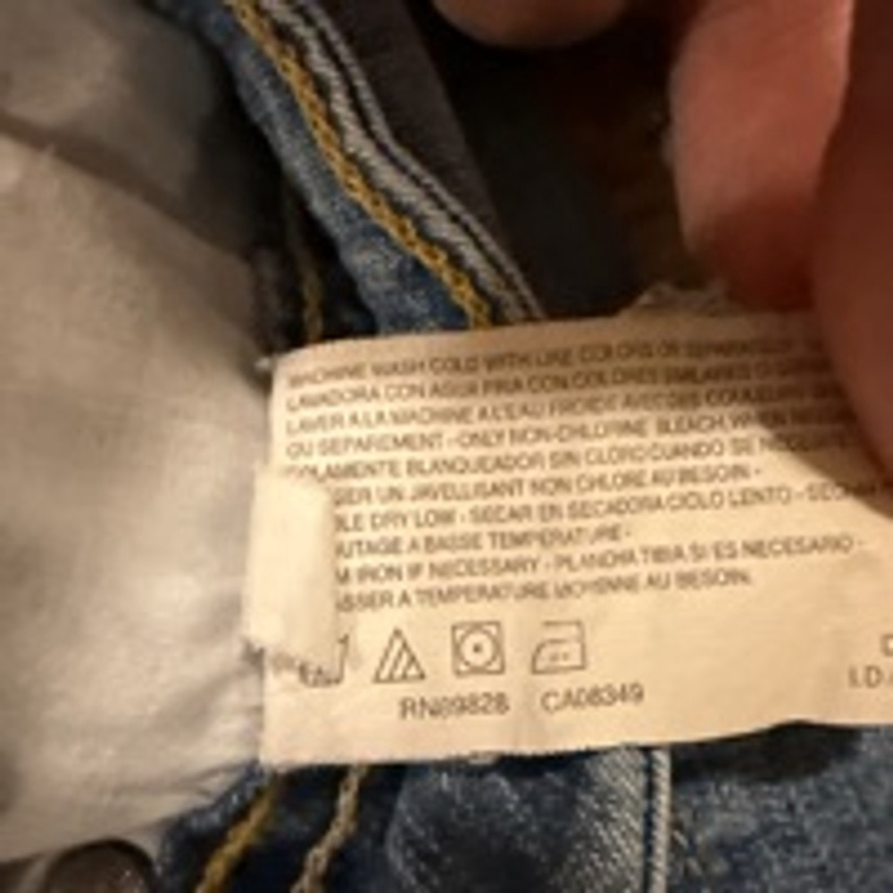 Women's Bandolino Blu Jeans Size 6 Blue Denim Cropped - Picture 4 of 9